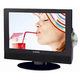 Audiovox FPE1507DV 15-Inch HD Flat Panel TV with Built-in DVD Player by Audiovox