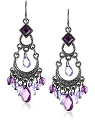1928 Jewelry Crescent Chandelier Earrings