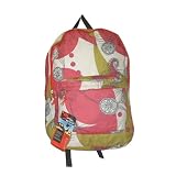 41ZzCVeJCXL. SL160  Moda Designer Girls Red Paisley Back to School Backpacks
