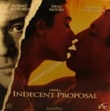 Indecent Proposal Laserdisc Movie, Robert Redford, Demi Moore, Woody Harrelson (Laser Disc)