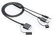 JVC KS-U29 - iPod audio / video / data cable - Apple Dock connector (M) - 4 pin USB Type A,