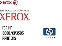 Xerox badged laser toner cartridge replaces HP Hewlett Packard color laserjet 3600 3600n 3600dn 3800 3800n 3800dn CP3505 CP3505dn CP3505n CP3505x Q6470A black cartridge
