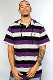 LRG - LRG The Slipstream Short Sleeve Pullover Hoody in Purple hood ,Sweatshirts for Men