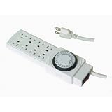 Buy 8 Plug Programmable Outlet With Timer by Outlet