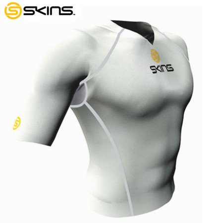 【メンズ】【Skins】　ショートスリーブトップ　ホワイト