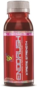 BSN ENDORUSH XTREME STRENGTH - Fruit Punch, 8 fl oz  (Pack of 12)