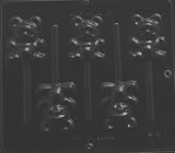 TEDDY BEAR SUCKER CHOCOLATE MOLD