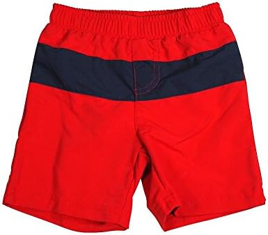 Bunz Kidz - Baby Boys Swimsuit, Dark Red, Navy 34970-24Months
