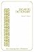 Book Tagalog Dictionary (Pali Language Texts: Philippines)