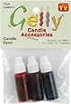 Gelly Candle Dye Assortment, 0.1-Ounce Bottle, Turquoise and Melon