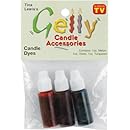 Gelly Candle Dye Assortment, 0.1-Ounce Bottle, Turquoise and Melon