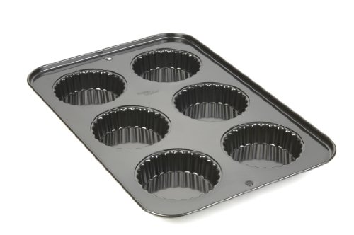 Bakers Select Tart Pan, Nonstick, 6 Cavities