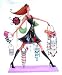 Shopping Girl in Stride Jewelry Holder (Black Dress)
