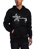 MLB Men's Houston Astros Authentic Collection Change Up Long Sleeve Hooded Fleece Pullover (Pro Black, Large)