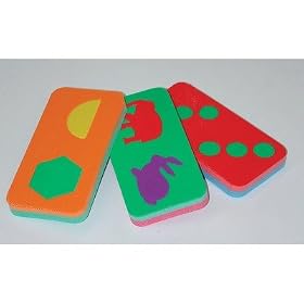 EduShape Jumbo Domino - Animals 905068
