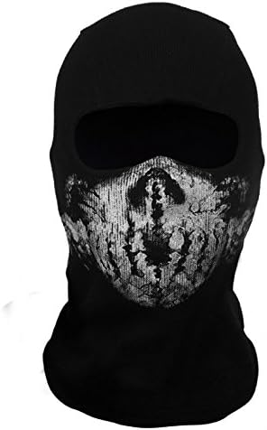 Koveinc New Ghosts Balaclava Bike Skateboard Cosply Costume Skull Mask