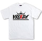 HOORAY(フーレイ) ダンス 衣装 ヒップホップ キングロゴTシャツ 140 ホワイト