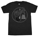 Gibson Guitars Quality Prestige Innovation Men's Charcoal Heather T-shirt