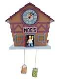 Kitchen & Housewares : Simpsons Homer Moes Bar Cuckoo Clock