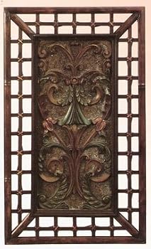 27" Wood and Resin Wall Art