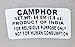 Camphor Tablets about 60 x 3 -180 tablets - button size tablets. 3 oz (84 grams) 3 small jars