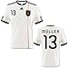 Adidas DFB Heim Trikot 2010 weiß - Thomas Müller