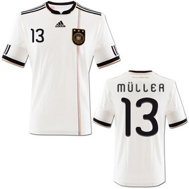 Adidas DFB Heim Trikot 2010 weiß Größe L – Thomas Müller