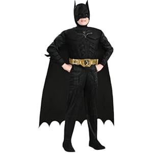 Child Delux Batman Costume - Toddler Size