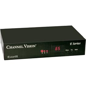 Channel Vision Digital Modulator With Built-In IR Engine And LED Channel Display - 3 Input by Channel Vision
