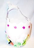Ceramic Easter Egg Rabbit Planter or Candy Dish - B001GTQ7RE