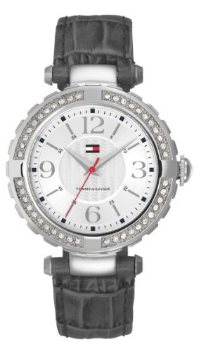 41Zzfch32HL Tommy Hilfiger Womens Fashion Genuine Crocodile Leather Strap