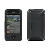 PCMICROSTORE Brand Apple iPhone 3G (Quartz Color) Solid Snap-On Case Cover with Screen Protector...