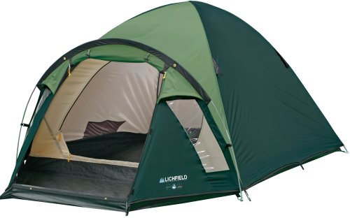 Lichfield Dakota 2 Man Tent Evergreen/Mint
