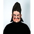 Morris Costumes Executioner Hooded Hordes Vinyl Mask W/ Fabric Hat Attached Hand Painted