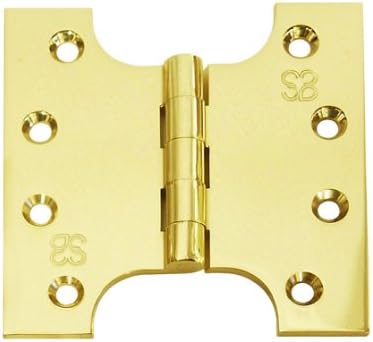 4" X 4" Solid Brass Parliament Door Hinge. Parliament Door Hinges.