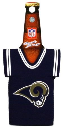 ST LOUIS RAMS BOTTLE JERSEY KOOZIE COOZIE COOLER