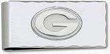 Green Bay Packers Sterling Silver G on Nickel Plated Money Clip