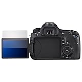 GTMax 2 Kit Clear LCD Screen Protector for Canon EOS 60D Digital SLR Camera ....