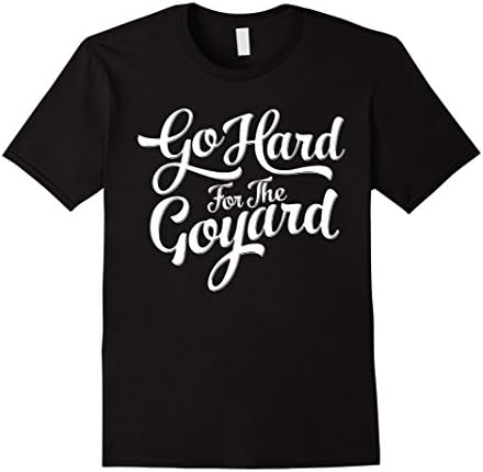 Men's GoHard for the Goyard shirt - Black/Navy/Blue/Red colors Large Black