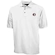 NCAA Florida State Seminoles (FSU) White Pique Polo-
