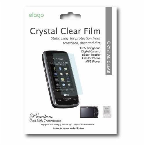 Elago Crystal Clear Screen Protection Film for RIM Blackberry Curve 8300, 8310, 8320, 8330