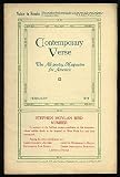 Contemporary Verse: February 1919