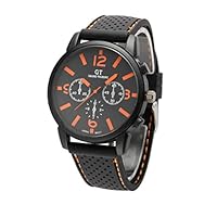 Mode Herren-Uhren Quarz Analog Edelstahl...