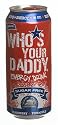 Who's Your Daddy Energy Drink, Sugar Free Cranberry Pineapple, 16-Ounce Cans (Pack of 24)