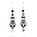 Ayala Bar Earrings - Classic Collection in Violet and Midnight Tones #1511 AE OE