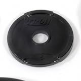 5 lbs Machined Rubber Grip Plate