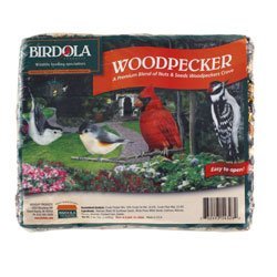 Birdola Woodpecker Cake for Wild Birds by Birdola