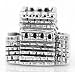 Sterling Silver Great Wall of China Travel European Bead
