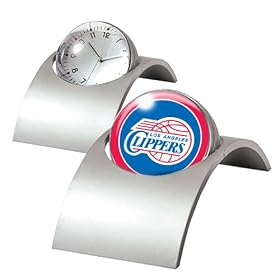 Los Angeles Clippers NBA Spinning Desk Clock by 