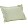 Pinzon Kids Gingham Standard Sham, Light Green